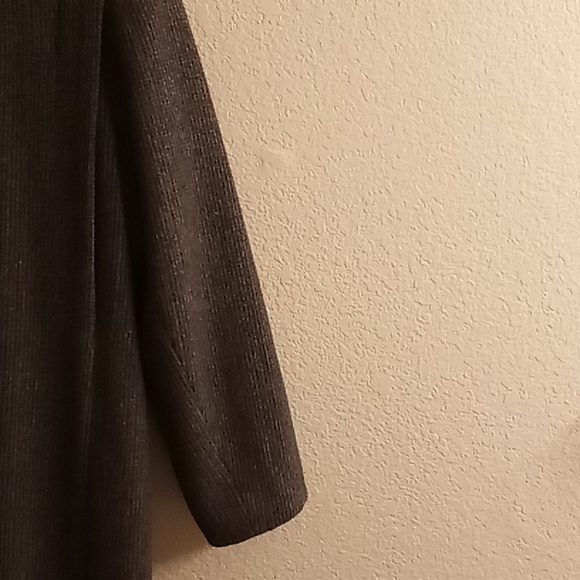 NEW KAREN PETITES Made in the USA Winter Minimalist Sz XL Gray-Black Colors HCM - Picture 5 of 12